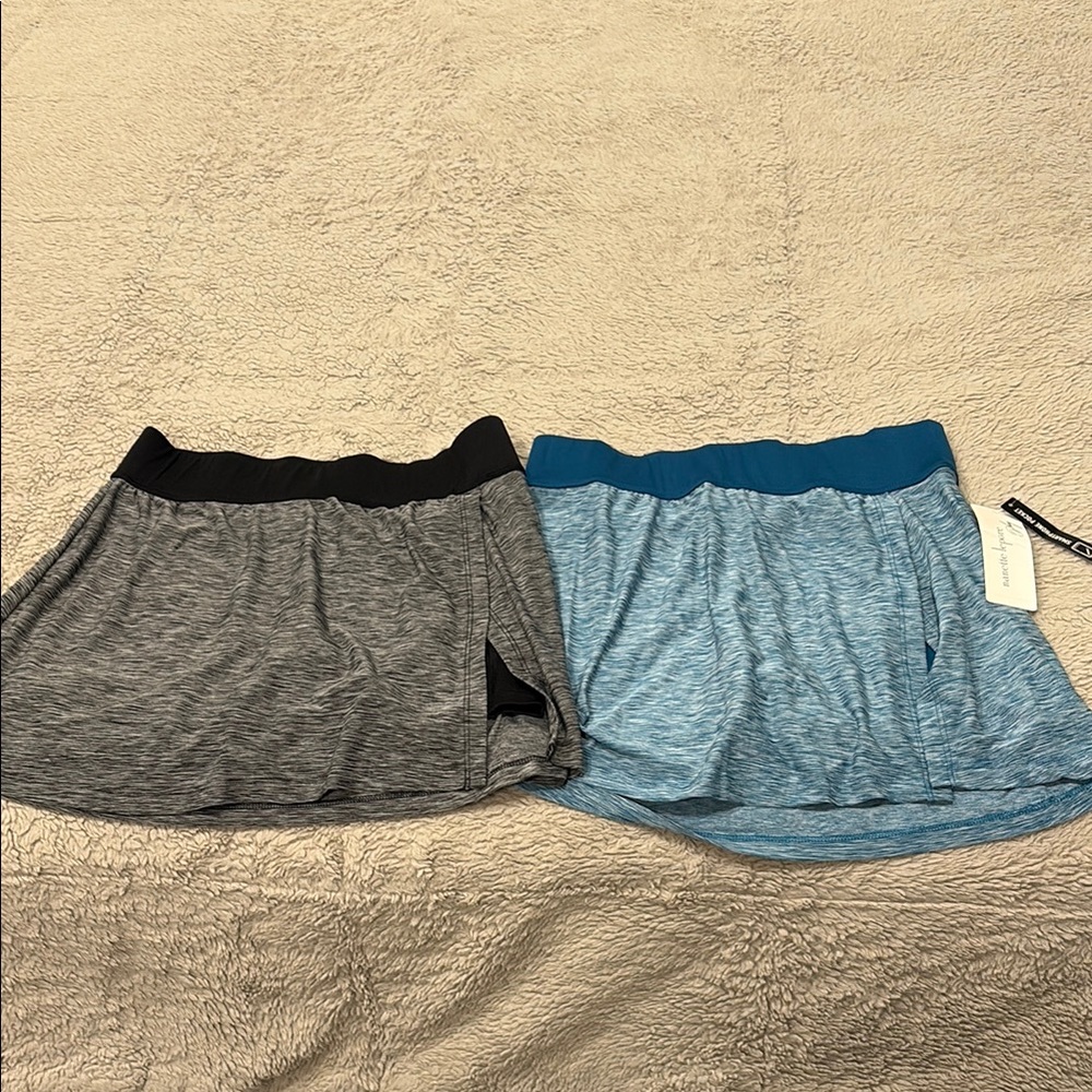 2 Nanette Lepore Skorts - Gray and Blue